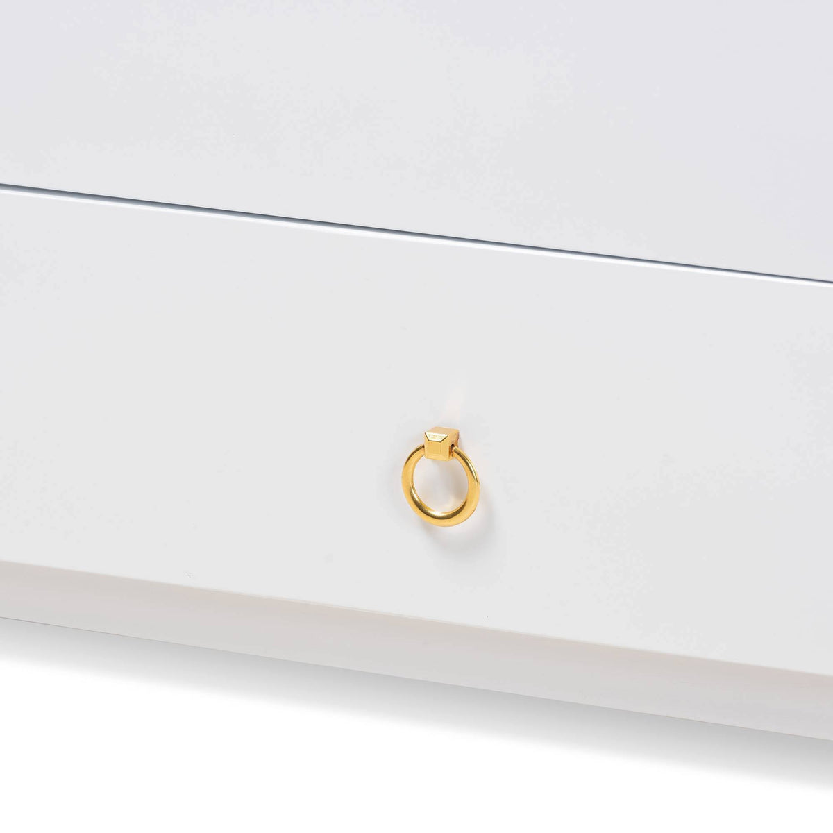 White Finished Wood Expandable Twin Size to King Size Daybed with Storage Drawers L572