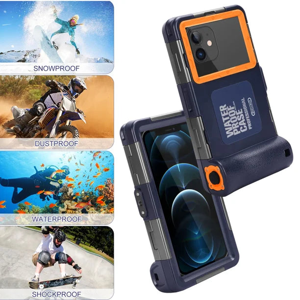 Waterproof Protective Case for Phones Up to 6.9 Inch Q159