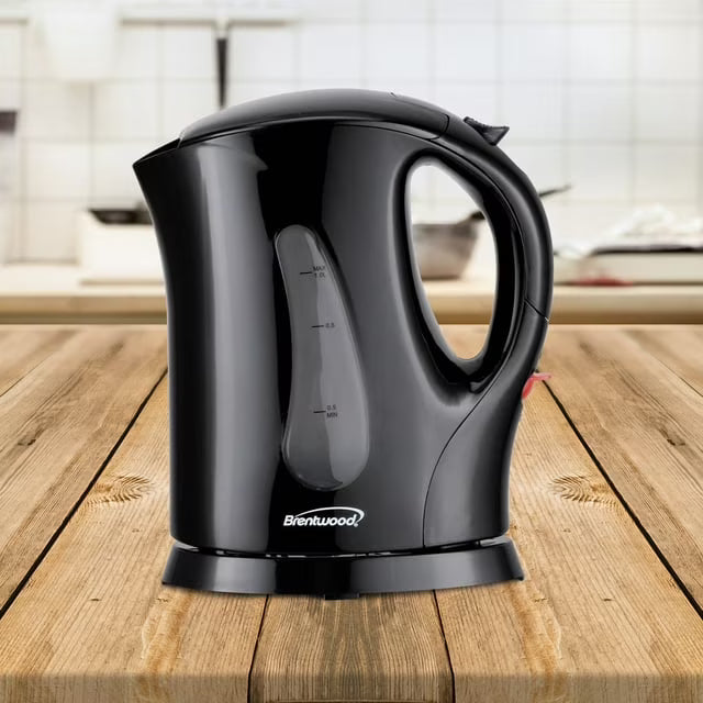 Black Cordless Electric Kettle Y368202