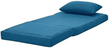 Convertible Chair Bed with 1 Matching Pillow I3458