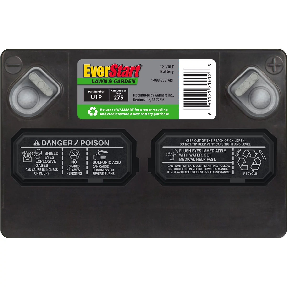 Lead Acid Battery Group Size U1P 12 Volt 275 CCA F644024