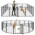 Heavy Duty Anti-Rust Dog Playpen with Doors D773631