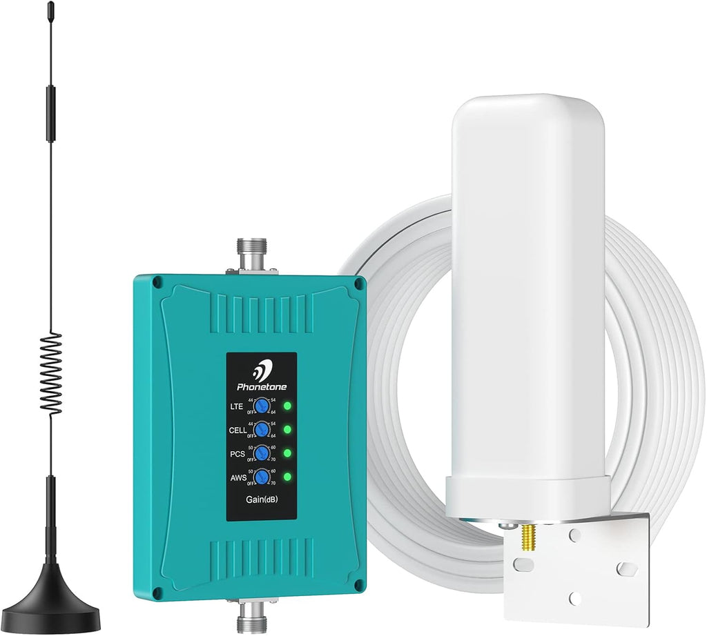 Cell Phone Signal Booster for Home, 5G 4G LTE & 3G, FCC Approved Y923589