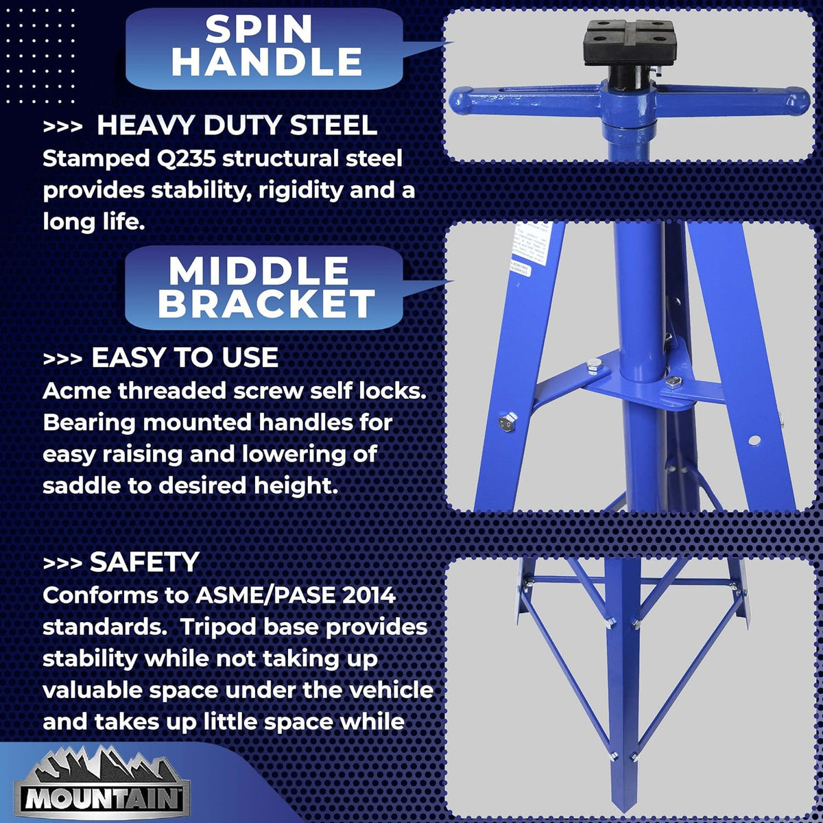 2 Ton Tripod Underhoist Stand Z235682