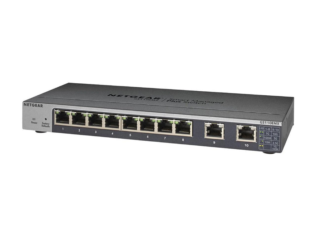 10-Port Gigabit 10G Ethernet Smart Managed Switch L382773