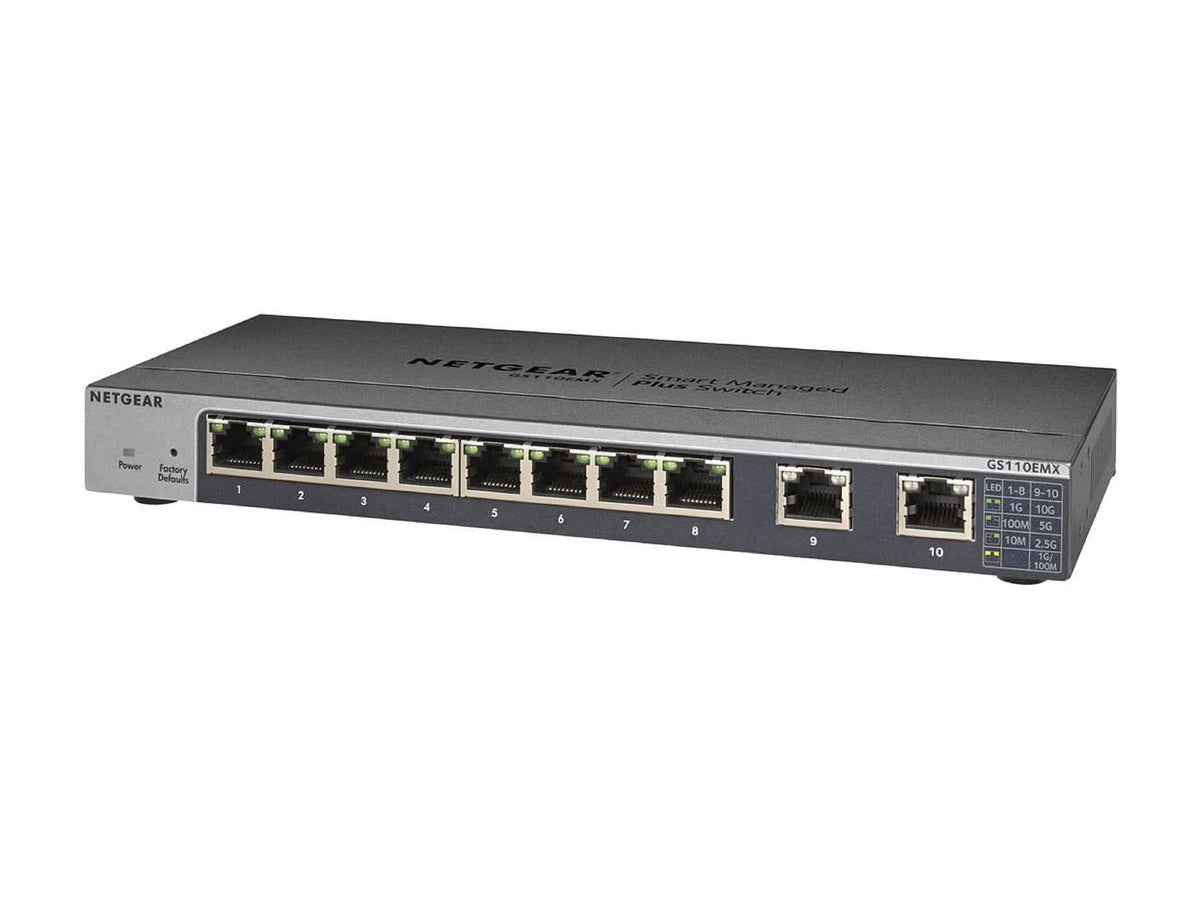 10-Port Gigabit 10G Ethernet Smart Managed Switch L382773