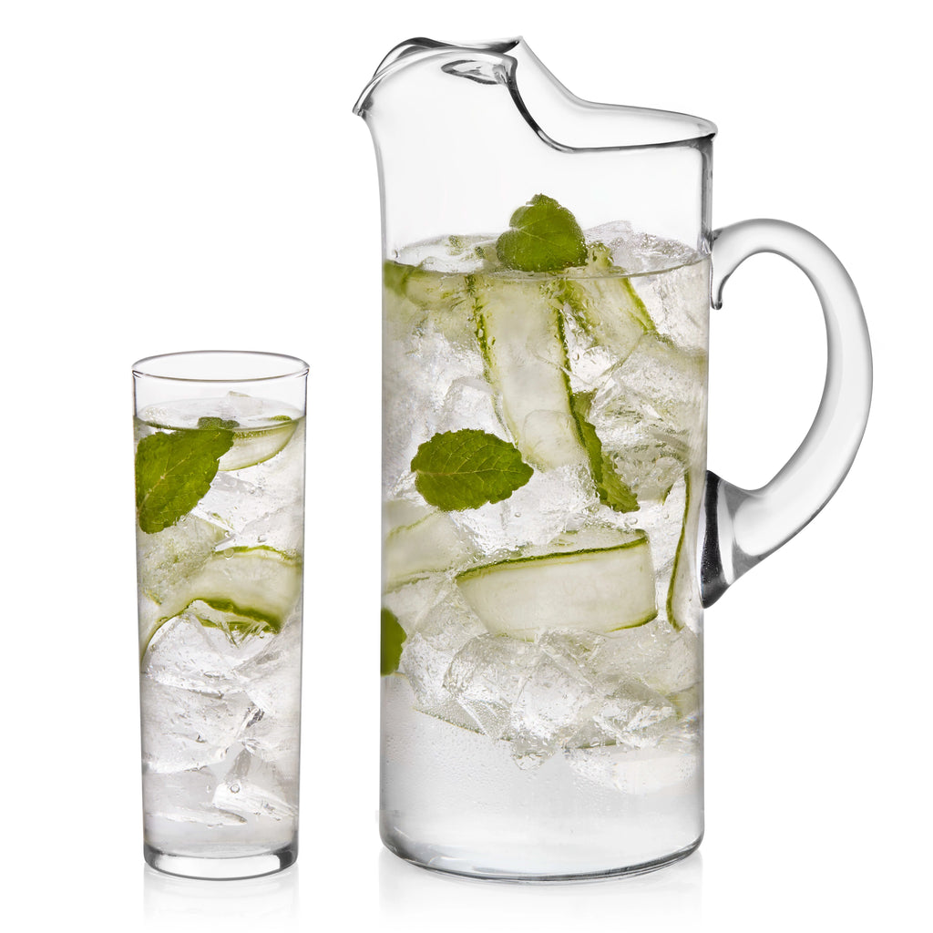 6 Highball Glasses and Pitcher Set M768724
