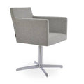 4 Star Dining Chair Camira Wool Silver Gold M192