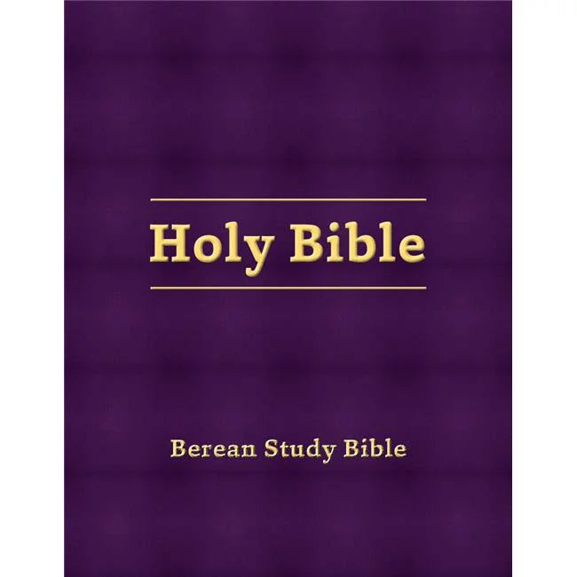 Eggplant Hardcover Bible G733053