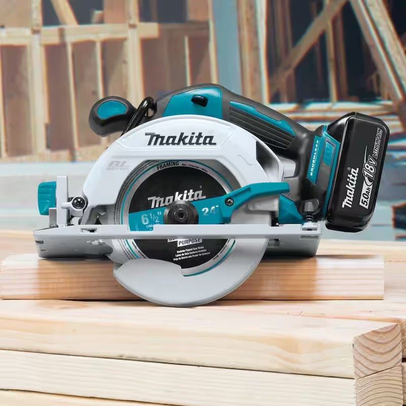 18V Cordless Combo Kit Hammer Drill Impact Driver Circular Saw Flashlight G14150