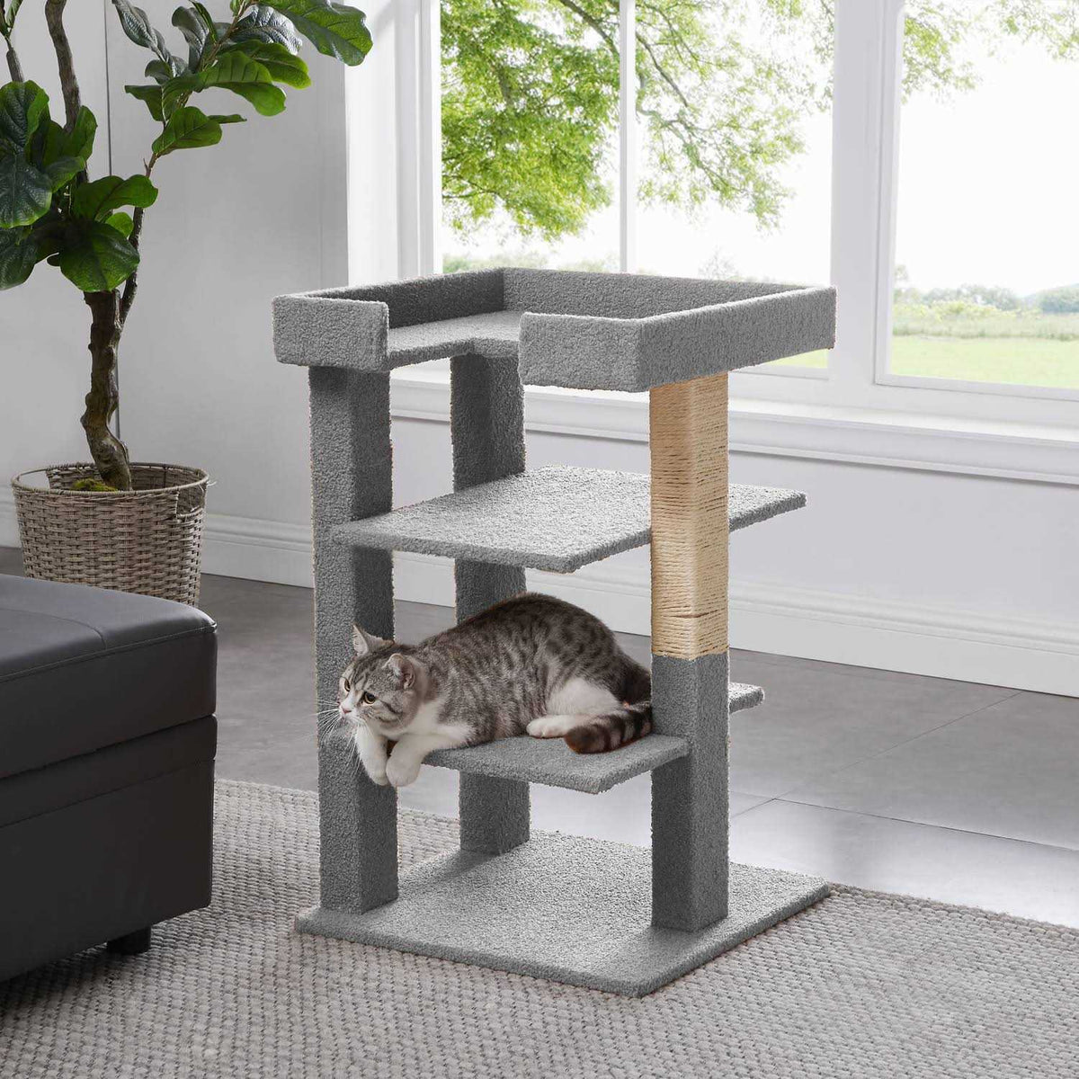 Cat Tree with Scratching Post L2826