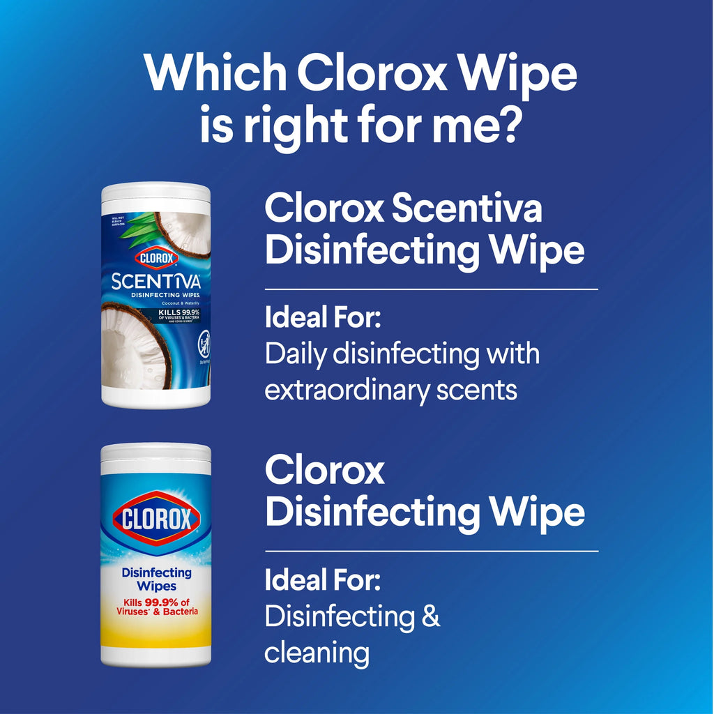 Coconut and Waterlily Cleaning Wipes 225 Count 3 Pack T743198