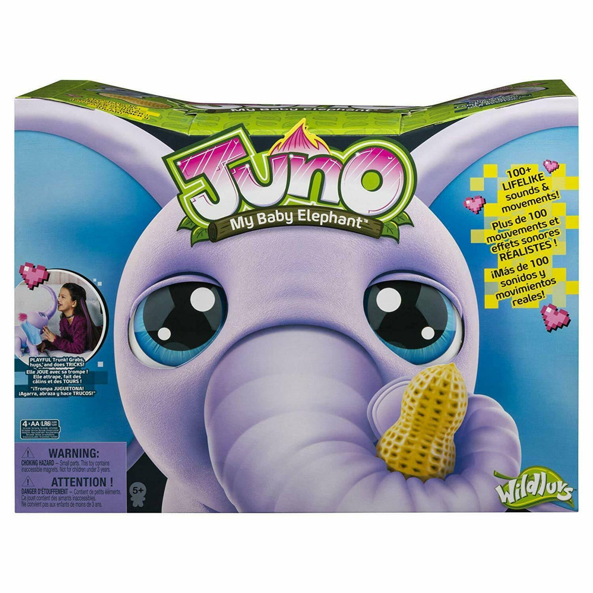 Elephant Baby Toy Interactive Pet Dancing Singing A53552