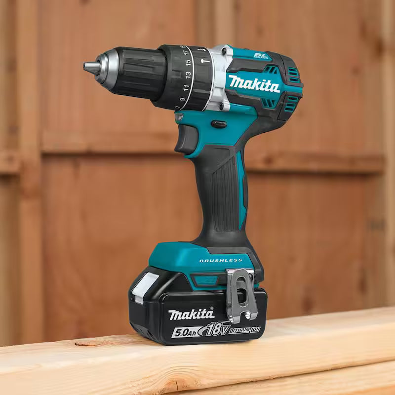 18V Cordless Combo Kit Hammer Drill Impact Driver Circular Saw Flashlight G14150
