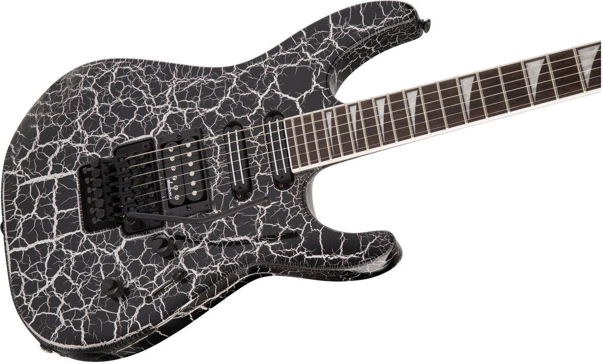 Silver Crackle Electric Guitar O735770