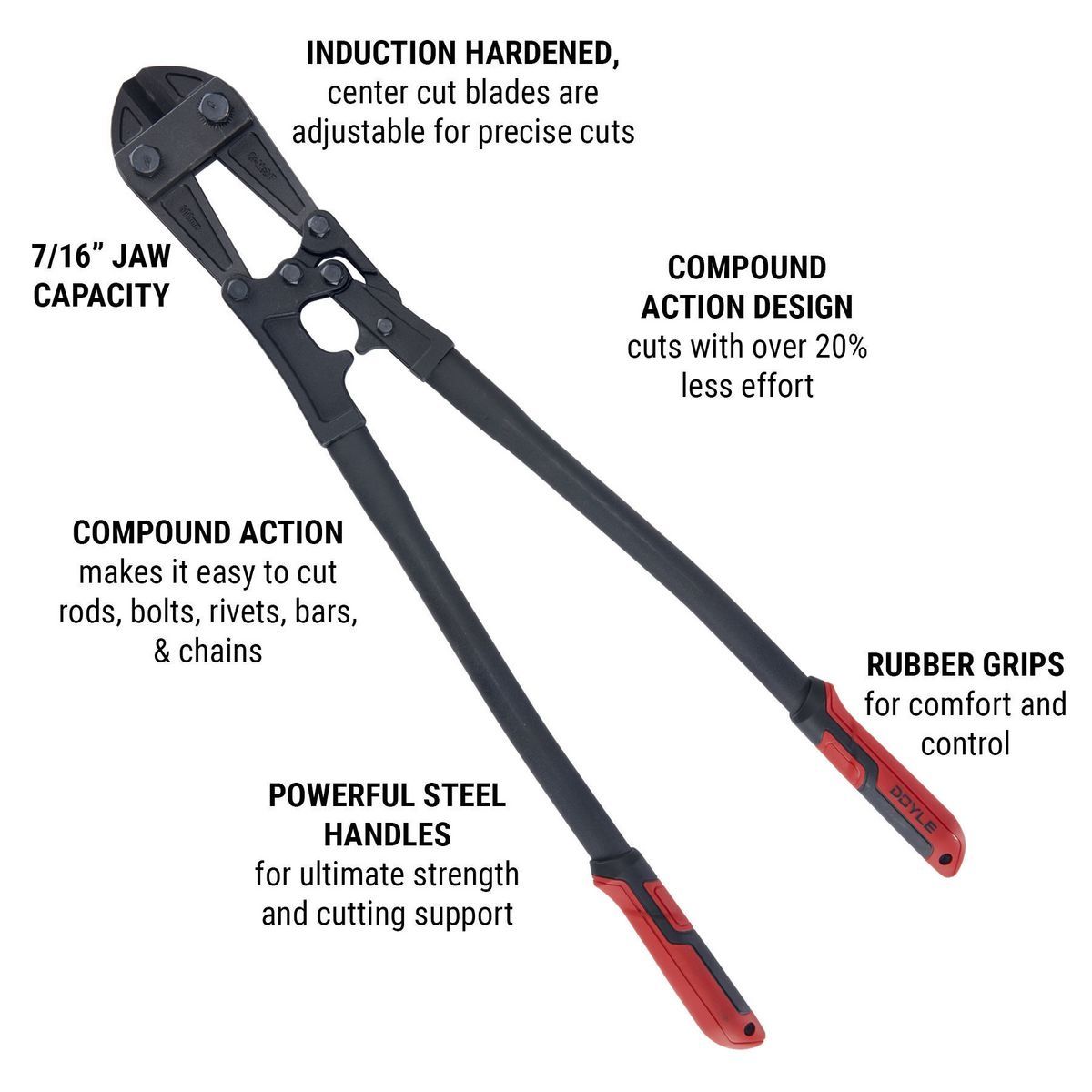 24 in. Compound Bolt Cutter N667685