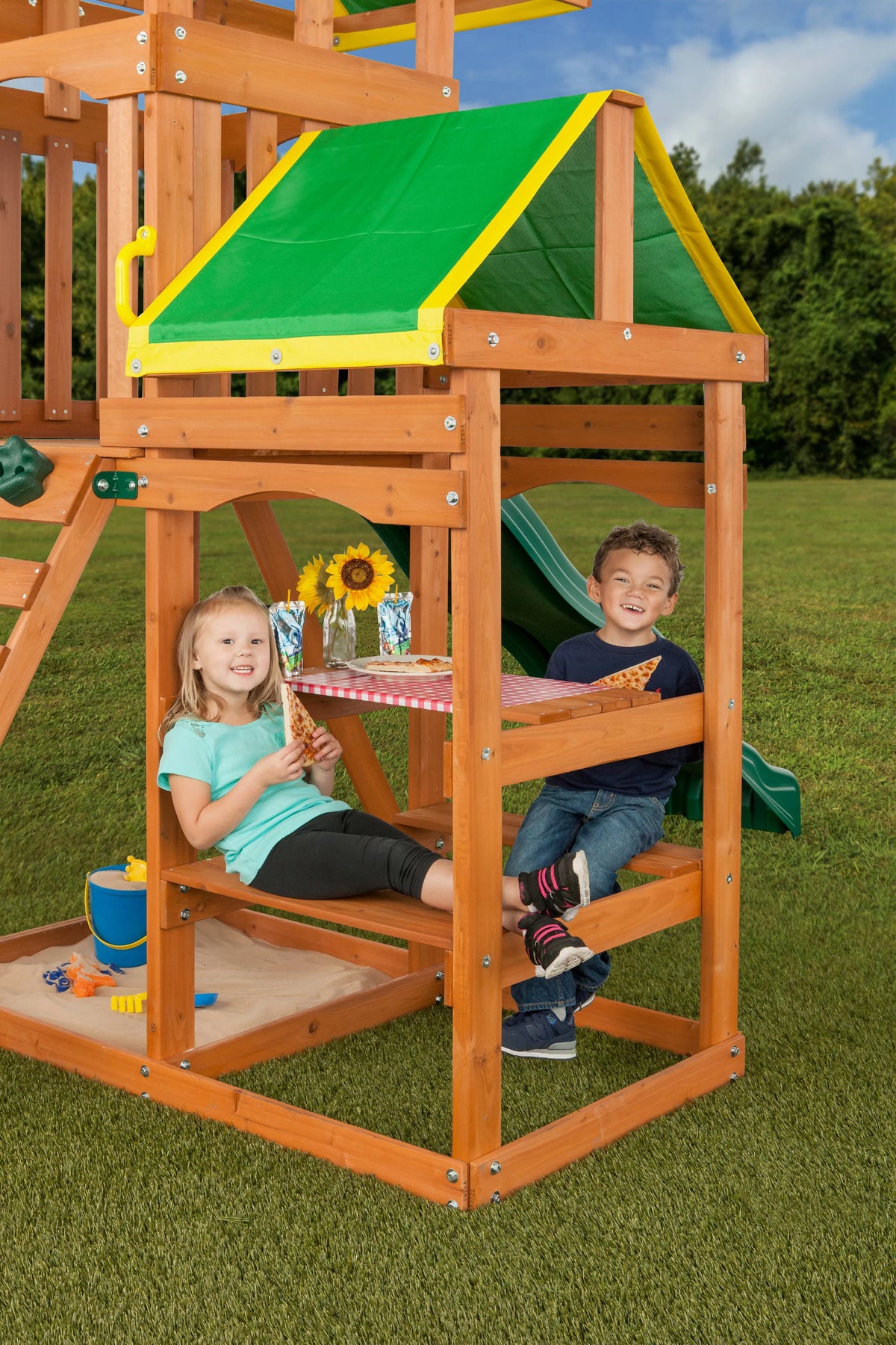 Wooden Swing Playset I245392