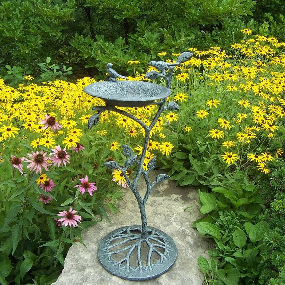 Black Meadow Bird Bath K9519