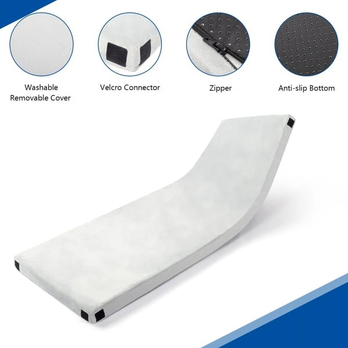 Capri Memory Foam Camping Mattress with Waterproof Cover & Travel Bag R434