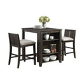 3 Piece Solid Wood Dining Set L563531
