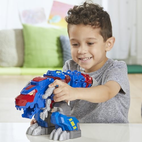 Optimus Prime T-Rex Converting Action Figure with Lights and Sounds U1143