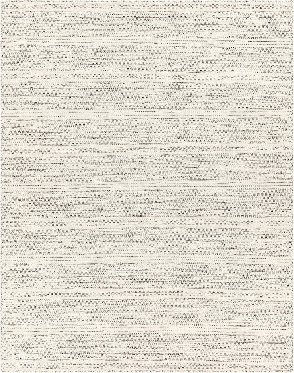 Natural Fiber Wool Area Rug - Black, Cream, Beige - 8'10" x 12' K46258