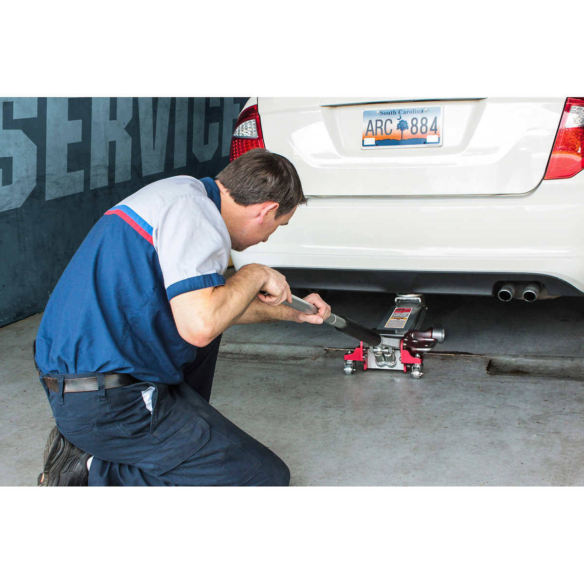 3 Ton Low Profile Aluminum Steel Floor Jack P5156