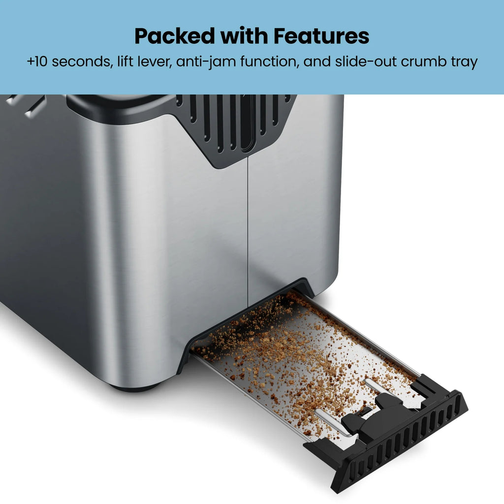4 Slice Digital Toaster with Extra-Wide Slots N7460