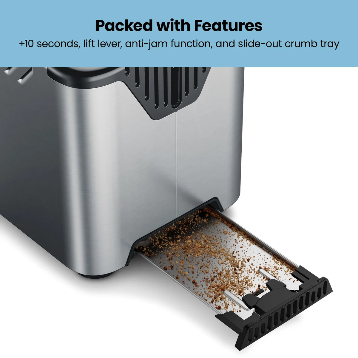 4 Slice Digital Toaster with Extra-Wide Slots N7460