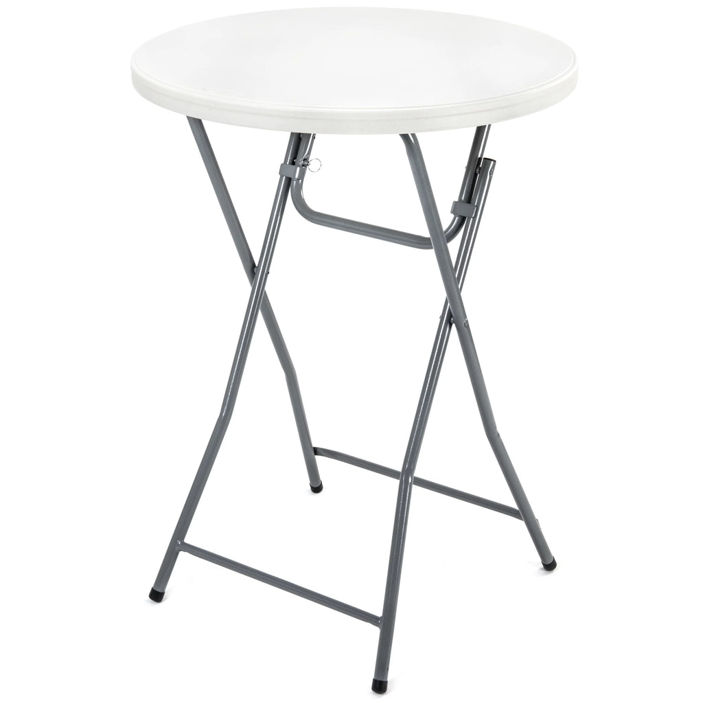 32" Round Plastic Folding Table Y4418
