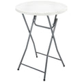 32" Round Plastic Folding Table Y4418