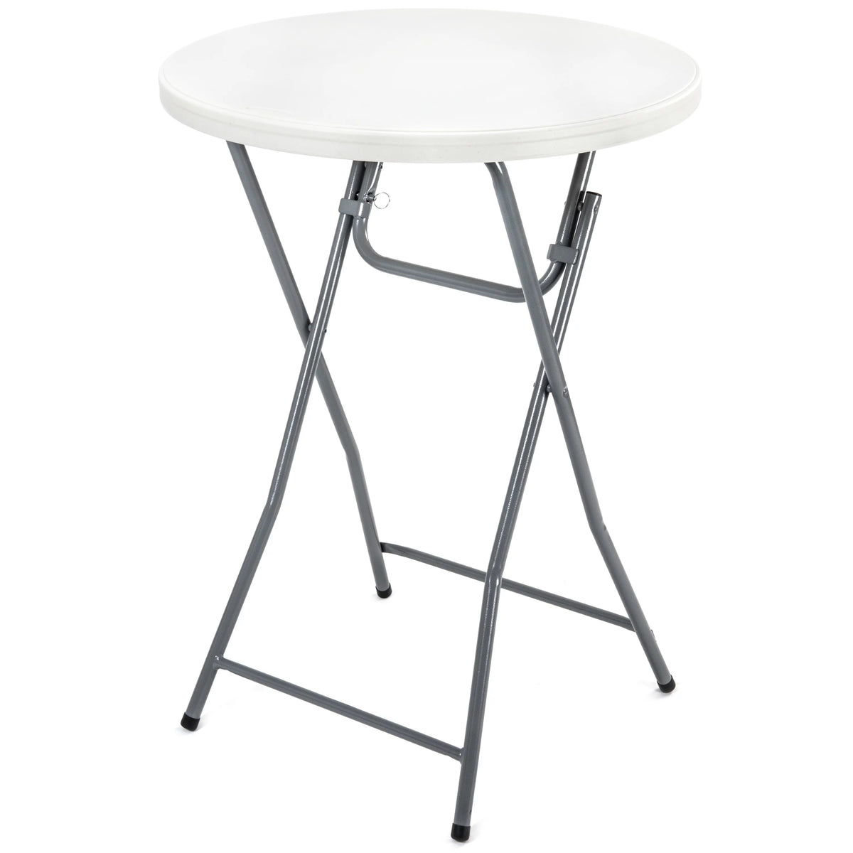 32" Round Plastic Folding Table Y4418