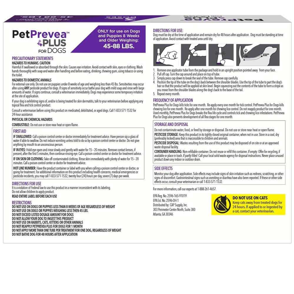 for Dogs 45-88lbs M535