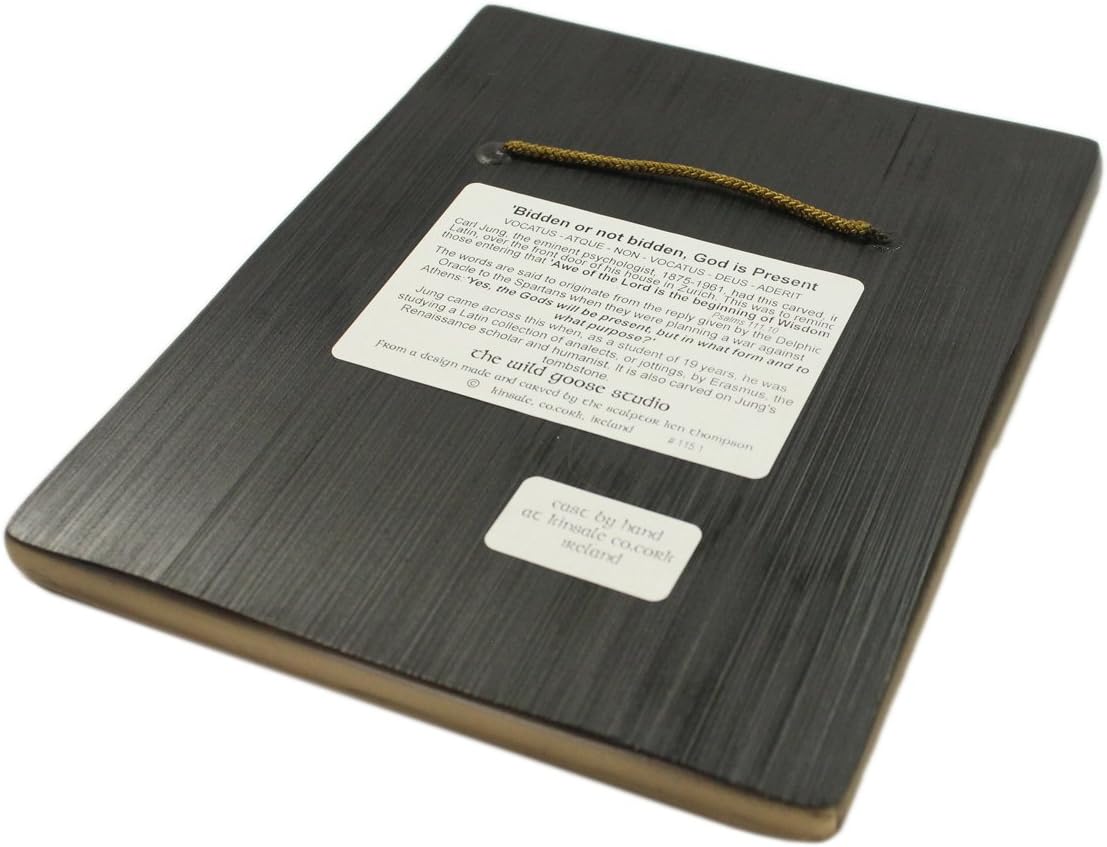 Irish Plaque Resin Casting Bronze Coated 8 1/4 Inches Tall by 6 3/4 Inches Wide Pack of 2 L8265