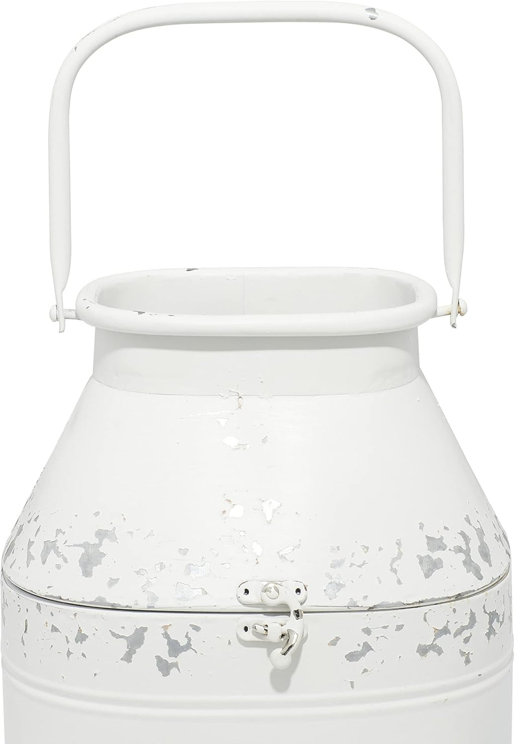 White Decorative Milk Can Pack of 2 Z3015