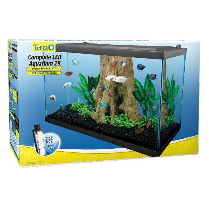 29 Gallon Glass LED Aquarium Kit A25397