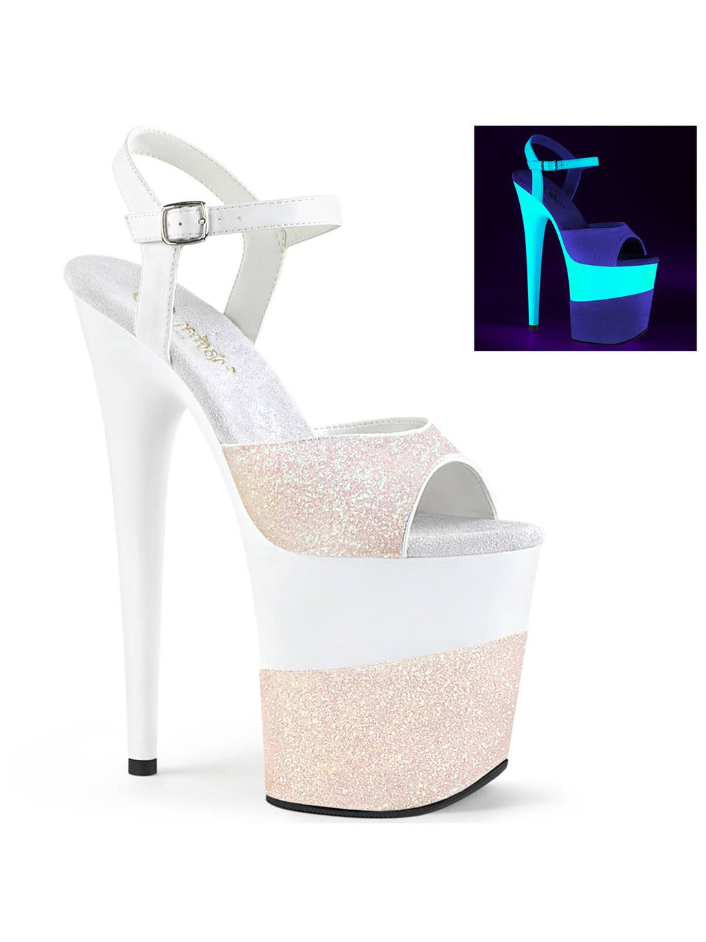 Opal Glitter 8 inch Heel Shoes A948898