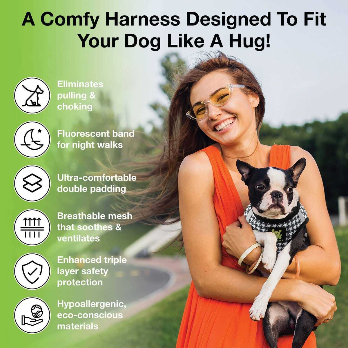 Step in Dog Harness Soft Mesh F764710