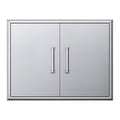 30" Double Access Door - Stainless Steel X8233