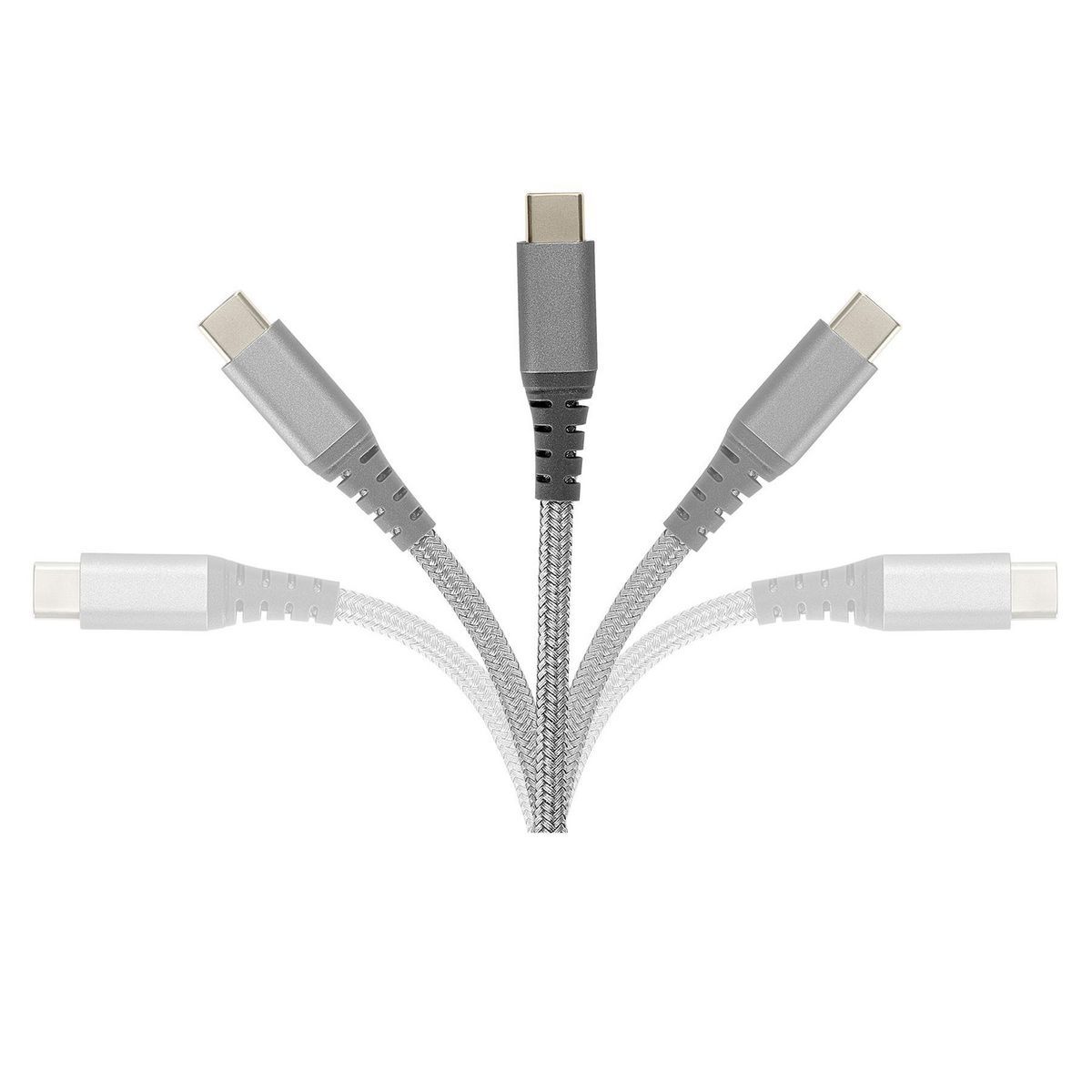 6 ft. USB-C to Lightning Braided Charging Cable I348