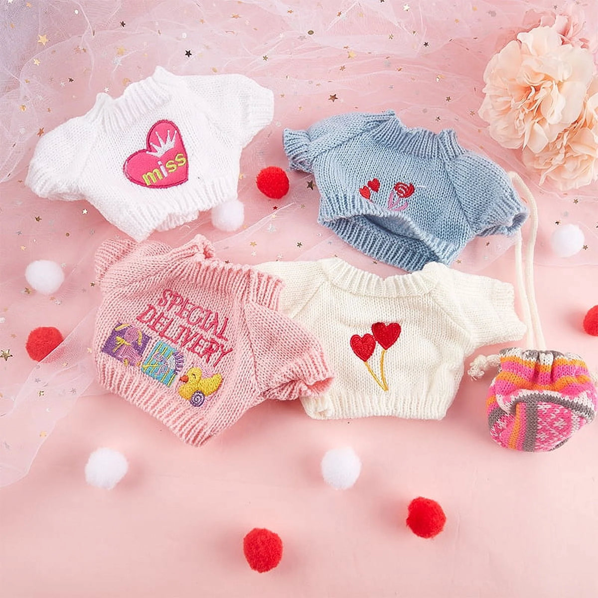 Duck Plush Toy Clothes Bag Accessories A609250