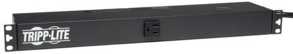 Metered PDU, 15A, 13 Outlets, 120V, 15 ft. Cord, 1U Rack-Mount Power R215161