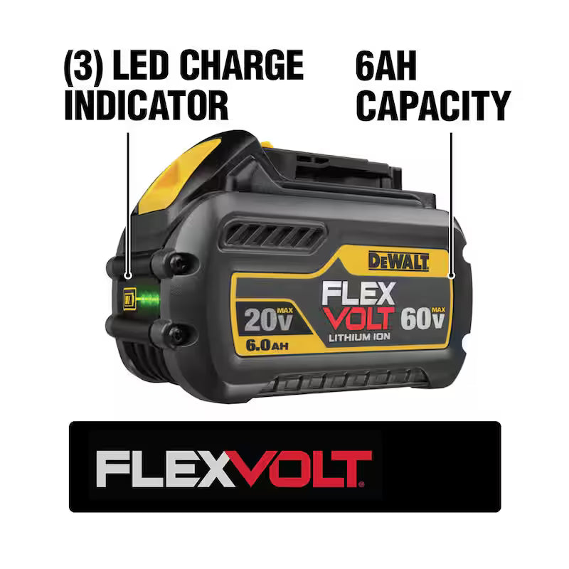 20V/60V MAX Lithium-Ion 6.0Ah Battery 9 Pack E492