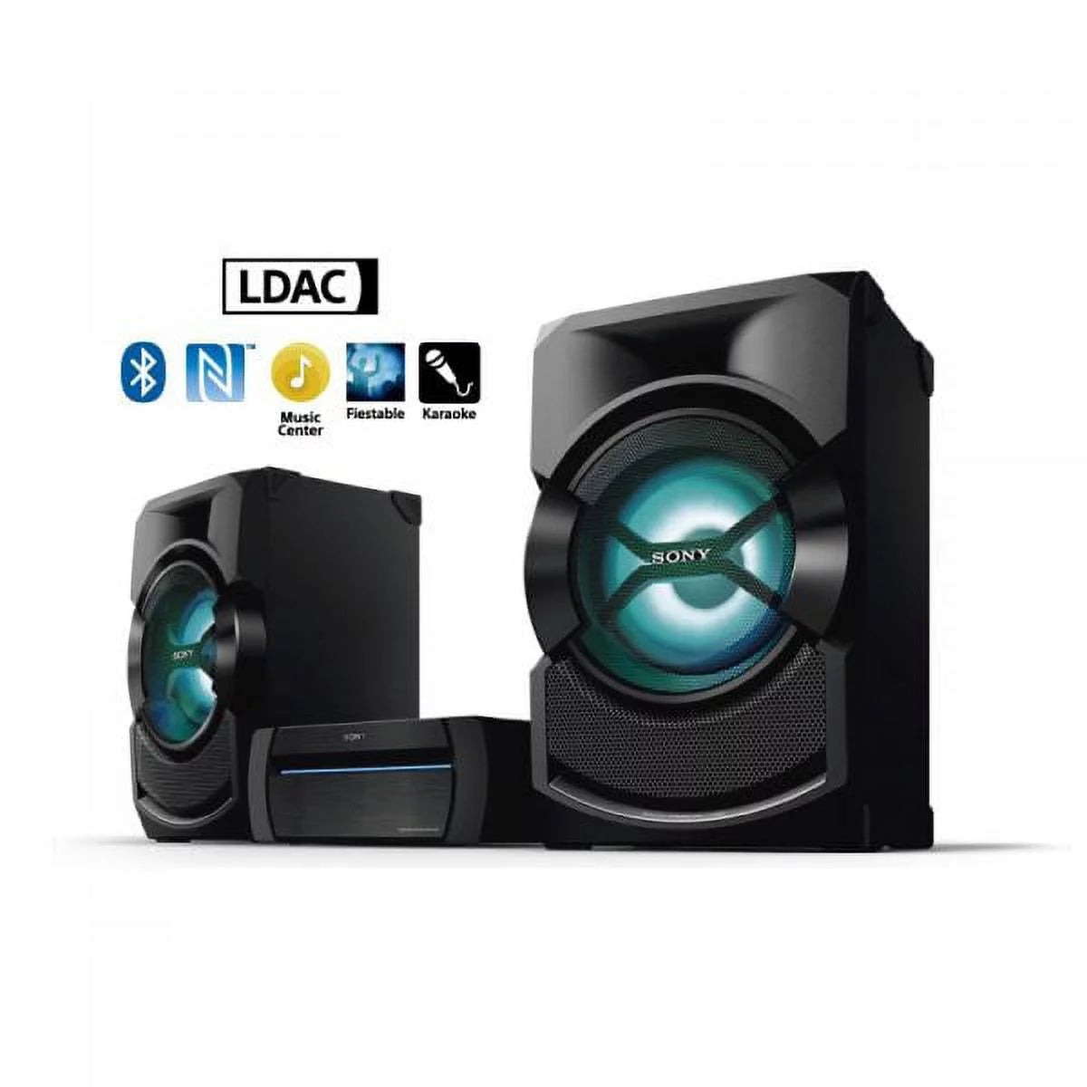 High-Power Wireless Home Audio System with Bluetooth USB Play G5116