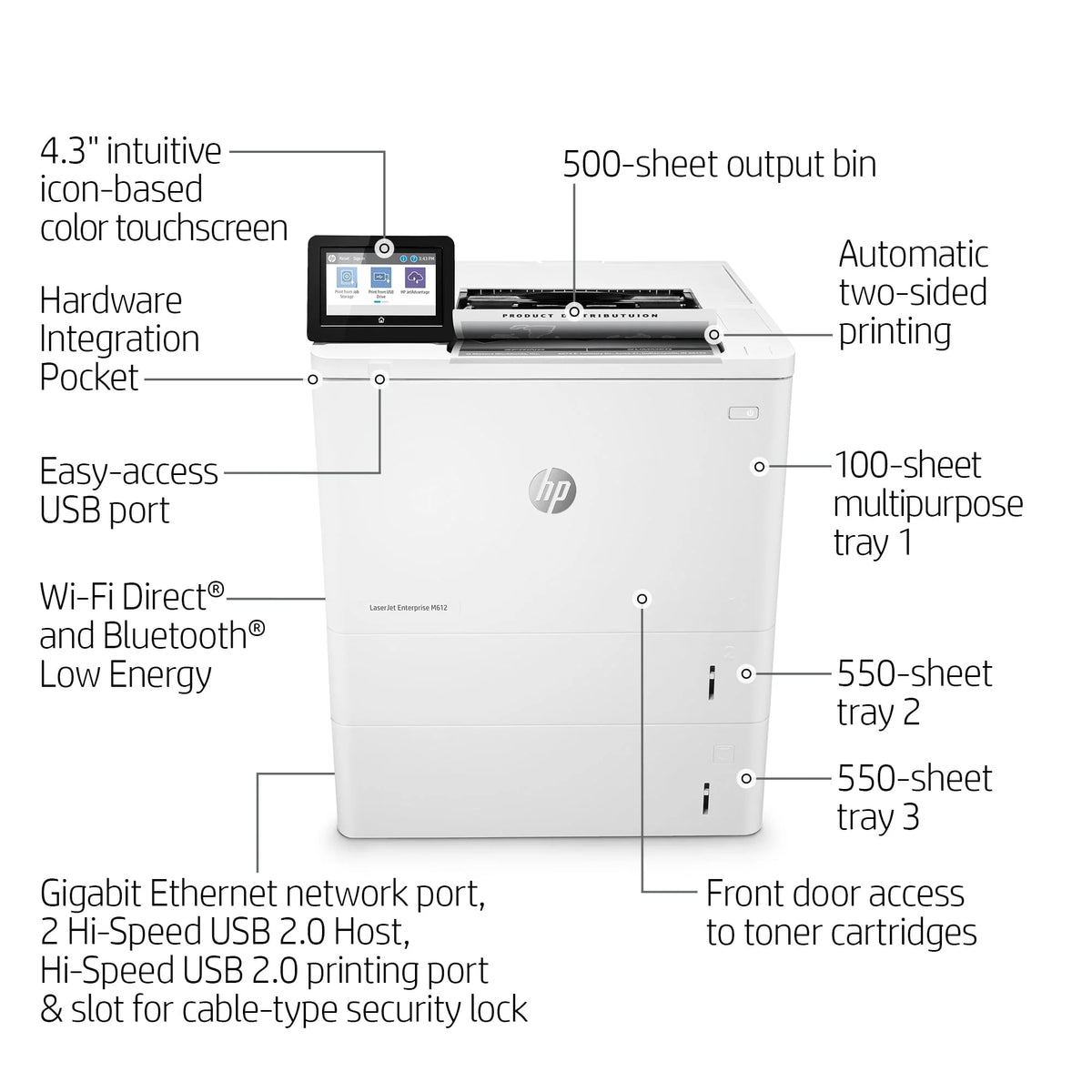 All-In-One Inkjet Printer, Color Print, Copy, Scan V804125