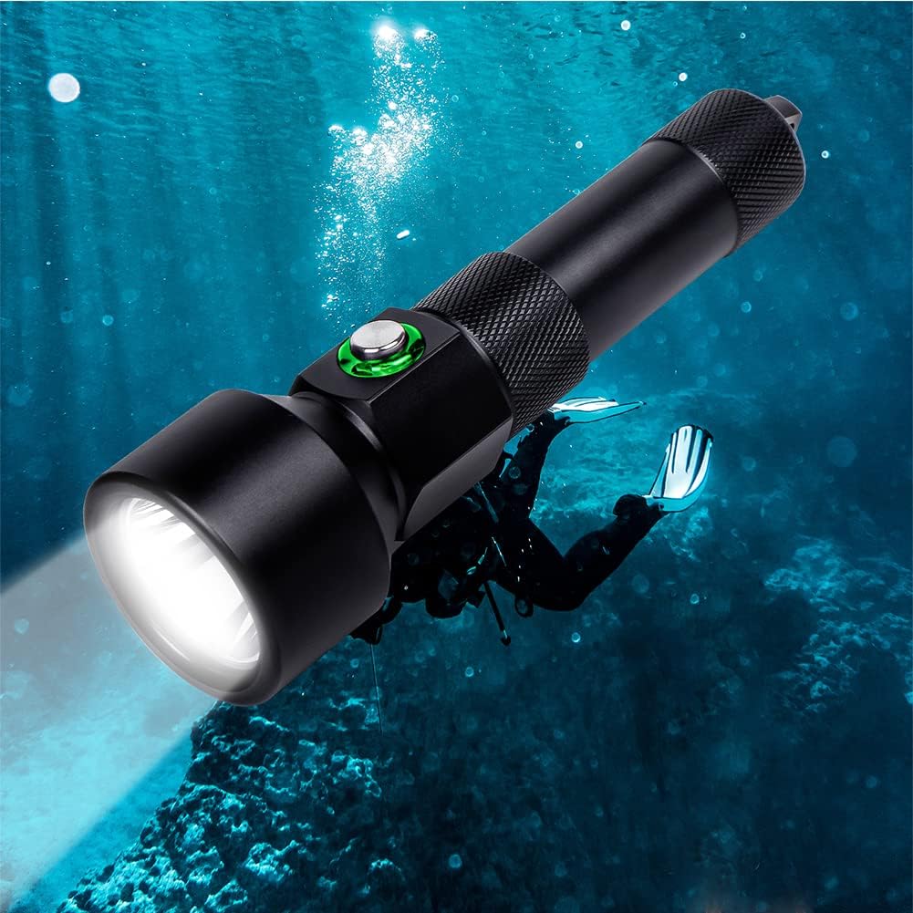 1300 Lumens IPX-8 Waterproof Dive Light U487537