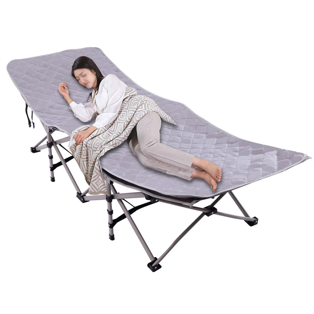 Portable Single Folding Bed with Mattress Z3799