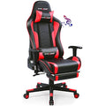 Gaming Chair with Footrest Speakers Bluetooth Ergonomic X57856