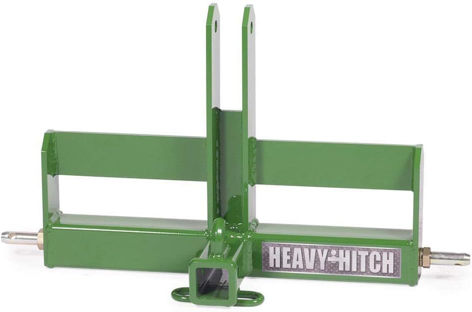 3 Point Hitch Receiver Drawbar with Suitcase Weight Bracket J295232