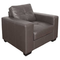 Tufted Bonded Leather Club Chair W38616